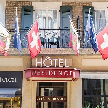 Hotel Residence Cite-Verdaine Genf Exterior foto