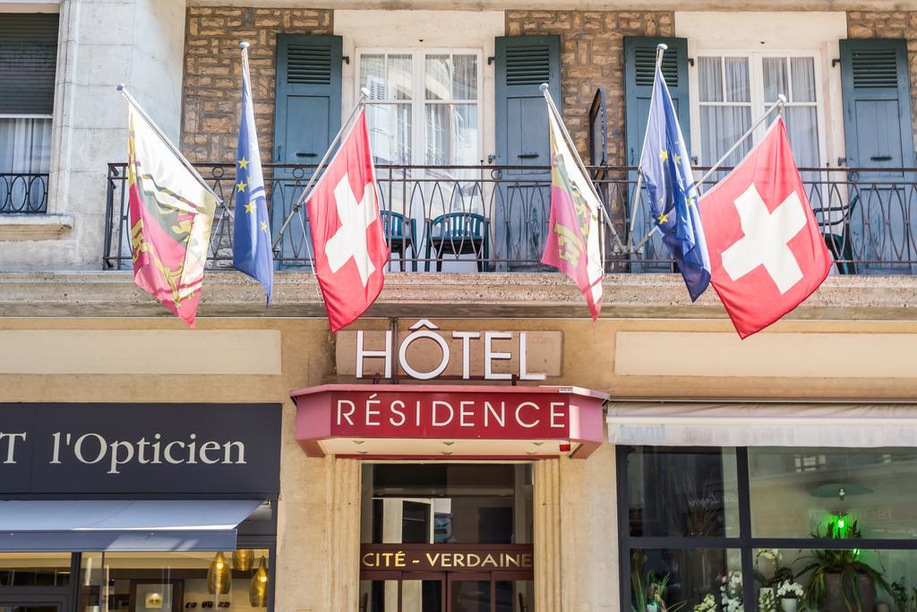 Hotel Residence Cite-Verdaine Genf Exterior foto